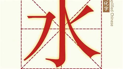 水 字|水（汉语汉字）